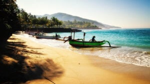 Bali Indonézia tengerpart
